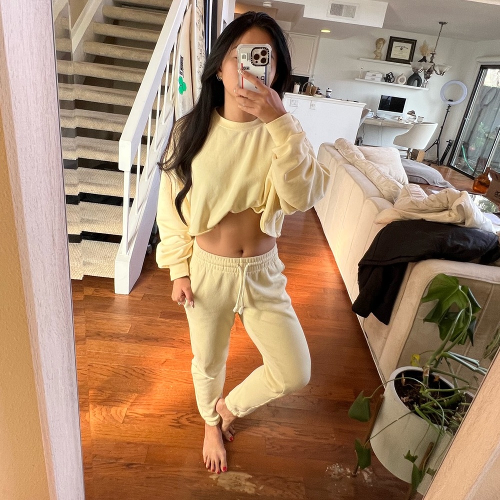 TNA COZY FLEECE BOYFRIEND SWEATPANT